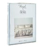 Grey Abstract 180 TC Polyester King Sized Bedsheet With 2 Pillow Covers