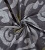 Green Abstract 180 TC Polyester King Sized Bedsheet With 2 Pillow Covers