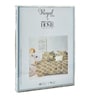 Beige Floral 180 TC Polyester King Sized Bedsheet With 2 Pillow Covers