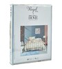 Green Floral 180 TC Polyester King Sized Bedsheet With 2 Pillow Covers
