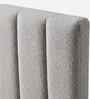 Royal Lines Boucle Kids Toddler Bed With Box Storage In Cream Colour