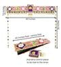 Royal Lotus Embroidered Door Toran