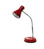 Royal Red Metal Study Lamp
