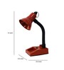 Royal Red Study Lamp