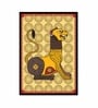 Royal Tribal Lion Heritage Printed Canvas Wall Art