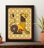 Royal Tribal Lion Heritage Printed Canvas Wall Art