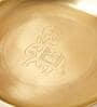 Royal Tusker Brass Plate, 10"dia | Palace Memoirs