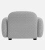 Royale Classic Houndstooth 1 Seater  Polyester Upholstered Sofa In Geometric Pattern