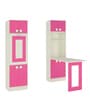 Royale Space Saving Kids Study Table in Barbie Pink Colour