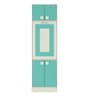 Royale Space Saving Kids Study Table in Misty Turquoise Finish