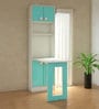 Royale Space Saving Kids Study Table in Misty Turquoise Finish