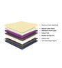 Royale VibroTech 8 inch Pocketed Spring Queen Size Mattress