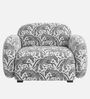 Royale Safari Sketch 1 Seater Polyester Upholstered Sofa 