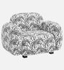 Royale Safari Sketch 1 Seater Polyester Upholstered Sofa 