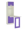 Royale Kids Study Table in Lavender Purple Colour