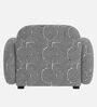 Royale Urban Maze 1 Seater Polyester Upholstered Sofa In Optical Art Pattern