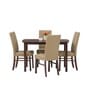 Royaloak Elite 4 Seater Dining Table Set In Sheesham Wood Finish