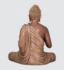Blessing Buddha Polyresin Gold Hue Hand Crafted