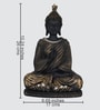 Blessing Buddha Polyresin Hand Crafted