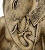 Lord Vinayaka Idol  Polyresin  Antique Gold  Water Resistant