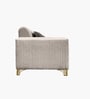 RoyalPlush Fabric Two Seater Sofa in Beige Colour