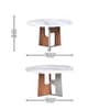 Royce 6 Seater MarbleTop Dining Table