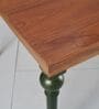Roz 6 Seater Solid Teak Wood Dining Table Set In Natural Finish Roz 6 Seater Solid Teak Wood Dining Table Set In Natural Finish