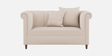 Rubi Velvet 2 Seater Sofa in Camel Beige Colour