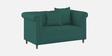Rubi Velvet 2 Seater Sofa in Pine Green Colour