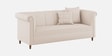 Rubi Velvet 3 Seater Sofa in Camel Beige Colour