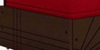 Rubik Pull-Out Sofa Cum Bed in Red Finish