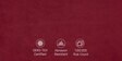 Ruse X Odyssey Velvet LHS Sectional Sofas in Red Colour