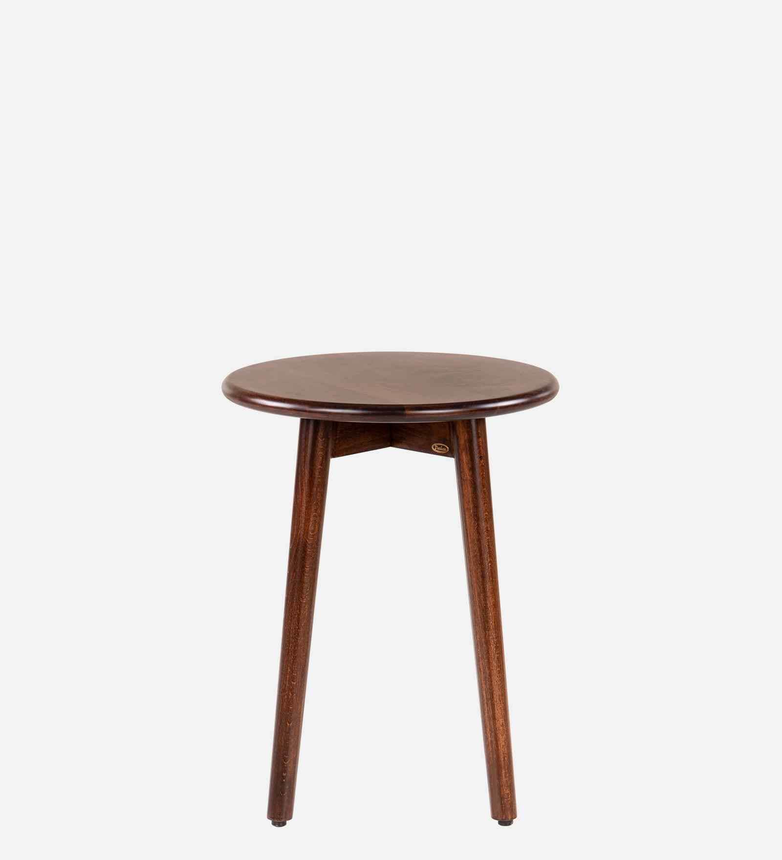 Rubik End Table In Brown Finish Rubik End Table In Brown Finish