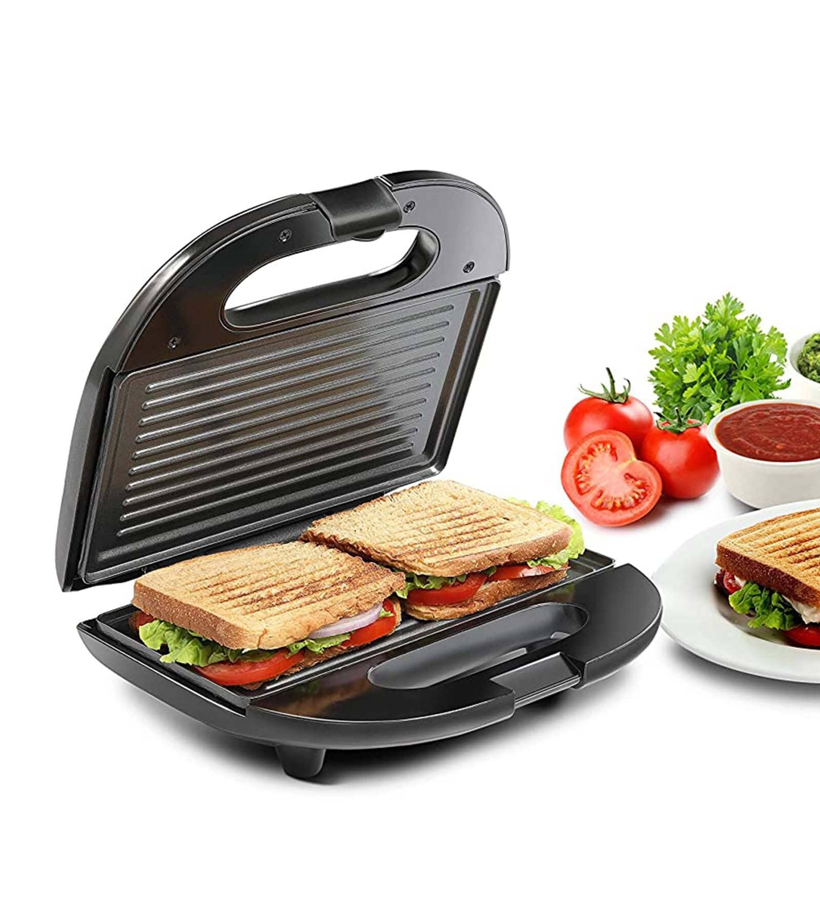 Buy Russell Hobbs RST750GR Non Stick 750W Crispy Grill Sandwich Toaster ...