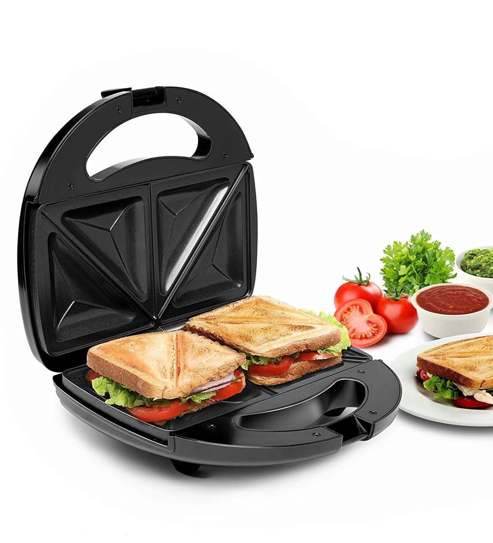 Russell Hobbs RST750SW Non Stick 750W Crispy Sandwich Toaster with Fixed Plates