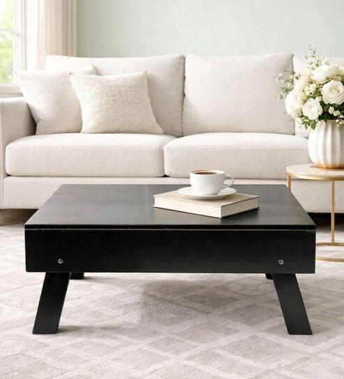 Rubi Coffee Table in Dark Walnut Finish