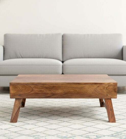 Rubi Coffee Table in Teak Finish
