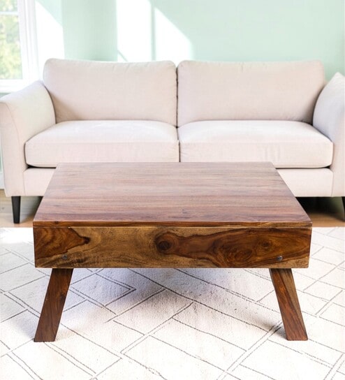 Rubi Coffee Table in Teak Finish