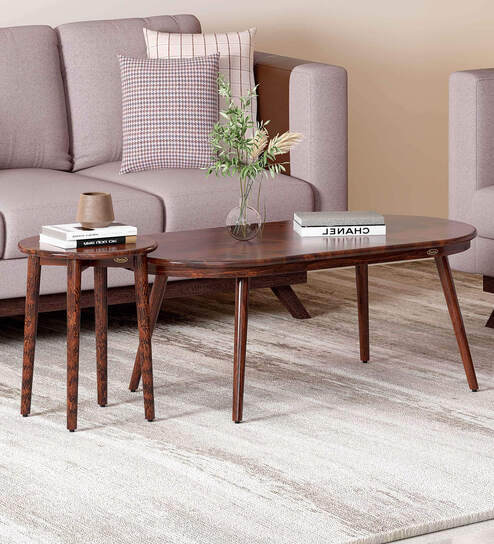 Rubik Coffee Table In Brown Finish