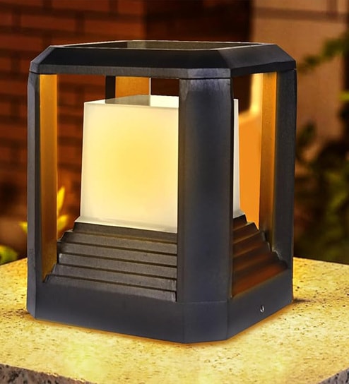 Rustic Exterior Weather-Resistant Main Gate Light