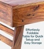 Rubi Coffee Table in Teak Finish Rubi Coffee Table in Teak Finish