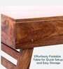 Rubi Coffee Table in Teak Finish