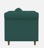 Rubi Velvet 1 Seater Sofa in Pine Green Colour