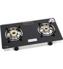 Wonderchef Ruby 2 Burner Glass Cooktop with 7mm Toughened Glass in Black Colour