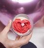 Ruby Heart Candle