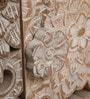 Ruchi Solid Wood Cabinet in White Colour