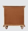 Ruchi Solid Wood Cabinet in White Colour