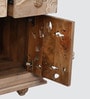 Ruchi Solid Wood Cabinet in White Colour