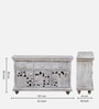 Ruchi Solid Wood Sideboard Farmhouse In White Finish