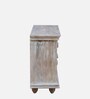 Ruchi Solid Wood Sideboard Farmhouse In White Finish